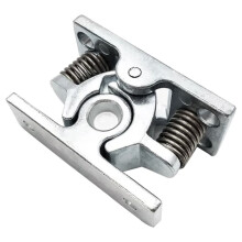 1 Stuks Veerbelaste Deur Easy Lock Stop Catch Release Klem Dubbele Roller Catch (Mp-3)