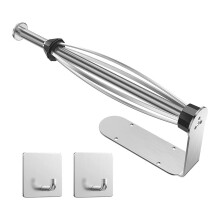 Paper Towel Holder Under Cabinet Towel Robe Hooks, Under Cabinet Paper Towel Holder Towel Holder for Bathroom Kitchen