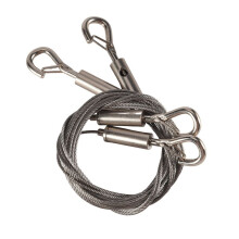 Adjustable Picture Hanging Wire Heavy Duty Supports - 2 Pack Hanging Hardware, 2M X1.5Mm Stainless Steel Wire Rope