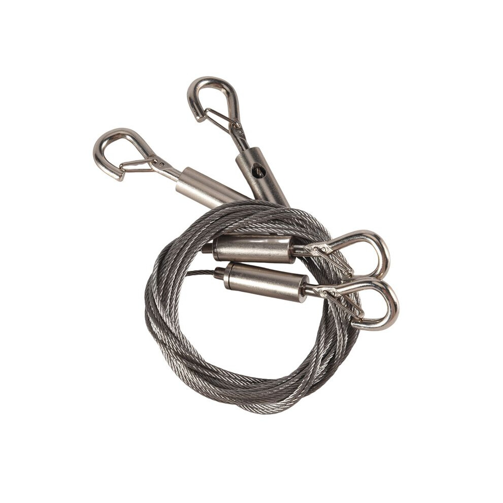Adjustable Picture Hanging Wire Heavy Duty Supports - 2 Pack Hanging Hardware, 2M X1.5mm Stainless Steel Wire Rope 6034004518418
