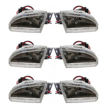 3X Auto Nebel Licht Scheinwerfer Front Wenden Signal Blinker Nebel Licht Scheinwerfer Lampe für C Klasse W202 1994-2004