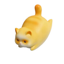 Charming Cartoon Cats Rocking Decors Resin-orange1 cat