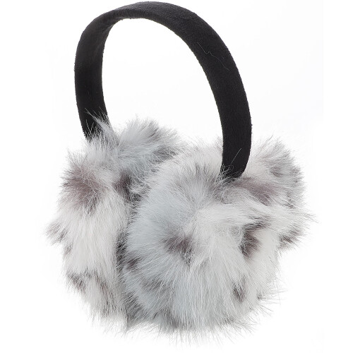 4Pièces Cache-Oreilles Pelucheux Pliable Hiver 1