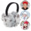 4Pièces Cache-Oreilles Pelucheux Pliable Hiver 11