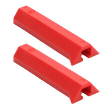 Protective Soft Rubber Sleeve Cover for Clamps Prevents-Red