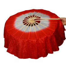 Decorative Round Hand Fan Foldable,Handheld Folding Fan for-4