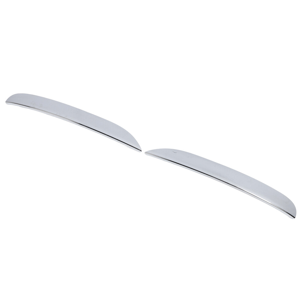 Front Bumper Chrome Moulding Trim For 7 Series F01 F02 F04 2008-2015 5091385287877