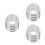 3Sets Duurzame Aluminium Hubcentering Wielspacers Auto 6