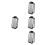 4Pièces Porte-Signes Noir Polyvalent Pour & Tables 9