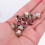 20Pcs Silver Car Tire Valve Stem Caps Copper Durable Replacement 4