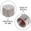 20Pcs Silver Car Tire Valve Stem Caps Copper Durable Replacement 8