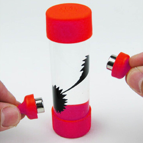 Schwarzes Ferrofluid-Display mit zwei Magneten (1 ml) 2