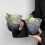 Gradient Black Trumpet Glass 320ml 5