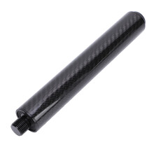 8 Inch Carbon Fiber Pool Cue Extension with Rubber End Cap for Billiards