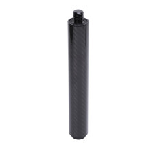 Extensión para taco de billar - fibra de carbono, 8 pulgadas, con tope.