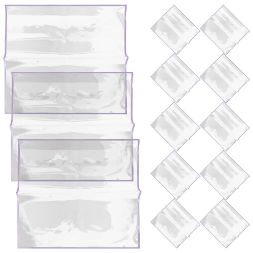 100Sheets Assorted Color Clear Wrap Paper Plastic Flower and Gift Wrap 2