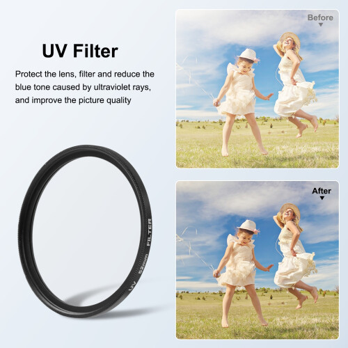 PU969B UV-Filter-Set 52 mm für Ace Pro-Kamera 1