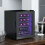 Homcom HOMCOM 16 Bottle Wine Cooler with Adjustable Temperature Control, Black 1