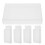 20Pièces Boîtes Cassette PVC Empilables Design Clair Facile À 2