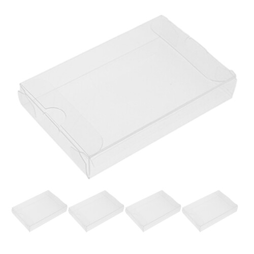 20Pièces Boîtes Cassette PVC Empilables Design Clair Facile À 2