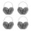 4Pièces Protège-Oreilles D'hiver En Et Ajustable 6