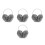 4Pièces Protège-Oreilles D'hiver En Et Ajustable 9