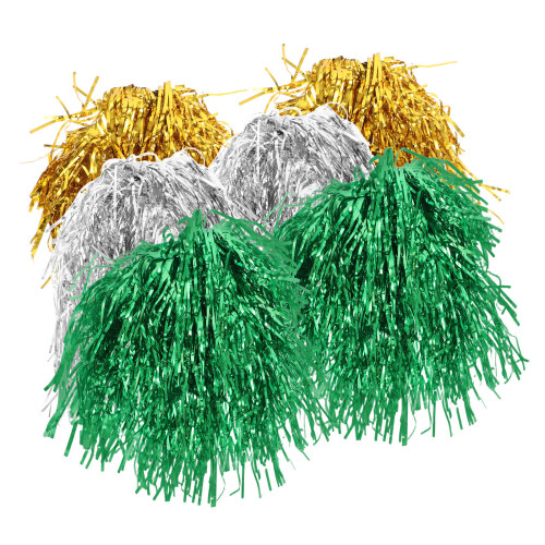 24Pièces Perruques Cosplay Légères Tinsel Colorées Pour 1