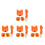 4Ensembles Costume Animal Renard Orange Masque Queue 5
