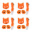 4Ensembles Costume Animal Renard Orange Masque Queue 7