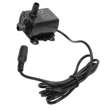 Pompe à eau submersible 12 V, 10 W, 0-400 L/h, pour aquarium, fontaine, refroidissement de l'eau
