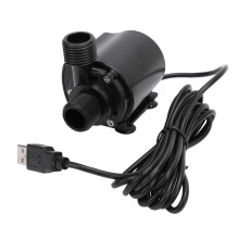 Pompa ad acqua USB DC 5V 4W 500L/H Pompa sommersa per acquario e laghetto piccola e silenziosa
