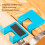 Universal Hinge Mount Plate Suitable with Wood Aluminum-2Pcs 5