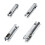 Cable Swivels Galvanized Steel for Heavy Type Towing in- 3 T 2