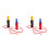 4Pièces Accessoires Chasse Canard Sifflet Couleurs 4