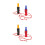 4Pièces Accessoires Chasse Canard Sifflet Couleurs 5