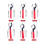 6 Unit High Carbon Steel Hook Spanner Set For Water System Cover 3