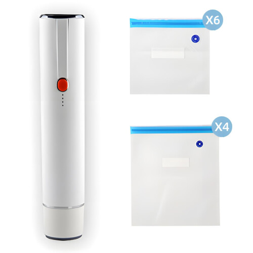 Space Saving Tiny Vacuum Sealant Handheld Device for-White 1