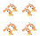 8Pcs Cute Plush Stethoscope Sleeve Covers Animal Protector for Doctors 4