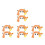 8Pcs Cute Plush Stethoscope Sleeve Covers Animal Protector for Doctors 5
