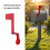 Contemporary Metal Mailbox Stand Offering Mail Reminder For 2
