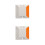 2Pièces Marqueurs De Résistant Plastique Usage Industriel 8