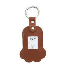 Sac de rangement de poils d'animaux, conteneur de-marron foncé