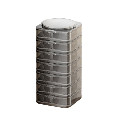 Small Medication Storage Case Box for Medicine-Black 7