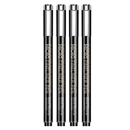 Professional Fine Liner Waterproof Drawing Pen For-6 sticks 1