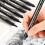 Professional Fine Liner Waterproof Drawing Pen For-6 sticks 3
