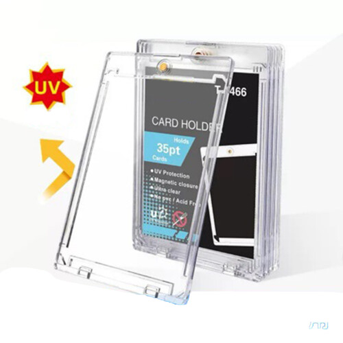 Professional Grade 35PT Card Protectors 5 Pack Magnetic Acrylic 1
