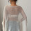 Comfortable See Through Style Sun Shawl Easy To Carry-Black S 5