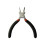 Double Tip Steel Flat Nose Pliers Precisions Crafting Tool With 1