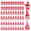 Figurines de Gnomes de saint-valentin faites à la main, cœurs-60 1