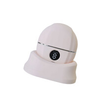 Mini Straightening Brush With Nourishing Layer For Soft-Pink